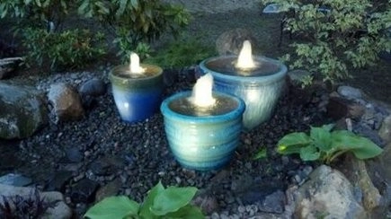 Fountainscape Installed in Macomb County, Michigan (MI) by Put's Ponds & Gardens - Photo 2