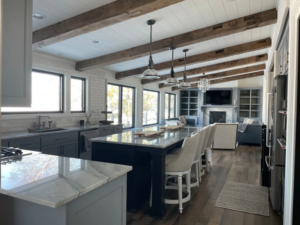 Elegant Allure at Lower Whitefish Lake by Katie Kottke Interiors - Photo 189