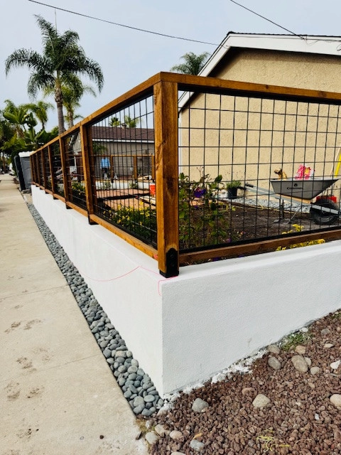 front yard hardscape by Quetzal Landscapes, Inc. - Photo 7