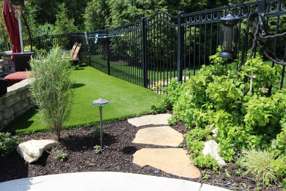 Outdoor Oasis Poolscape in St. Louis by Quiet Village Landscaping - Photo 9