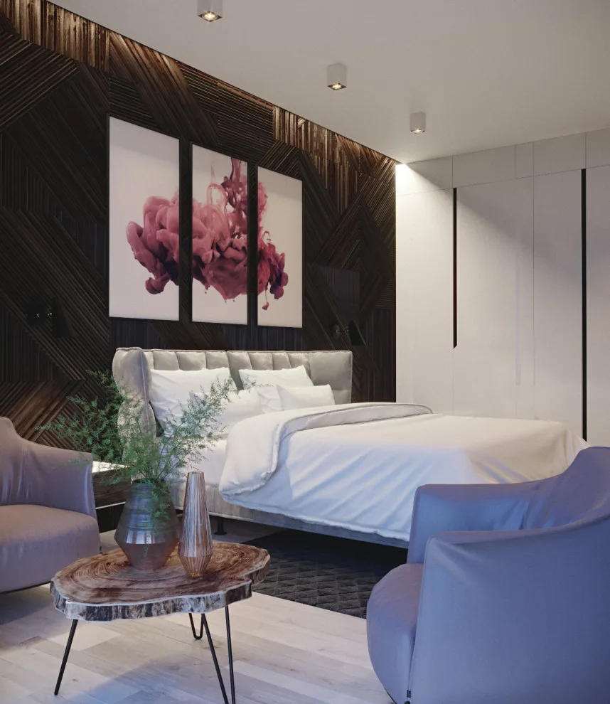 Highland Park Bedroom Residence by K-SAMONE & CO | Evocative Interiors & Architecture - Photo 2