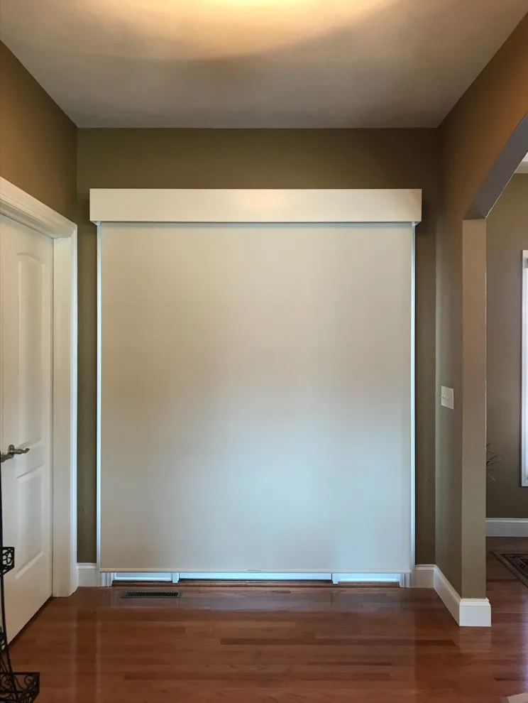 Cornice Board with Reverse Roller Shade by Debbie Fornoff Interior Design And Draperies - Photo 3