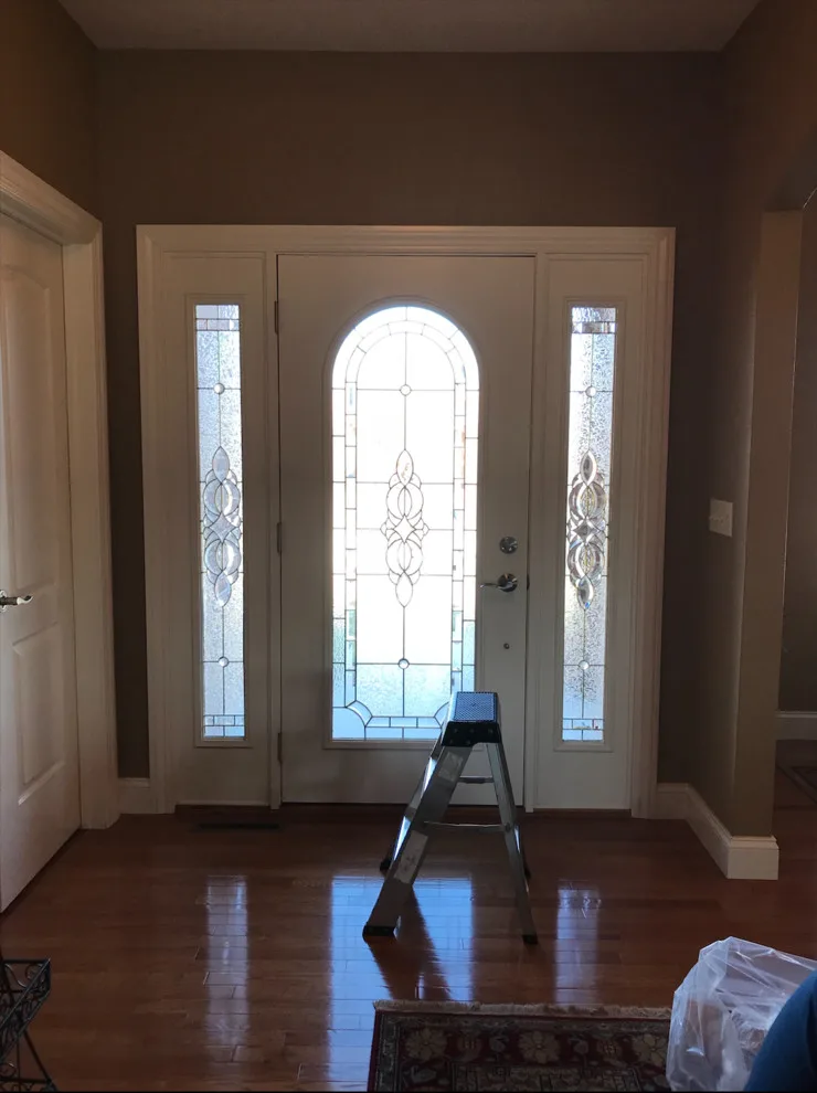 Cornice Board with Reverse Roller Shade by Debbie Fornoff Interior Design And Draperies - Photo 2