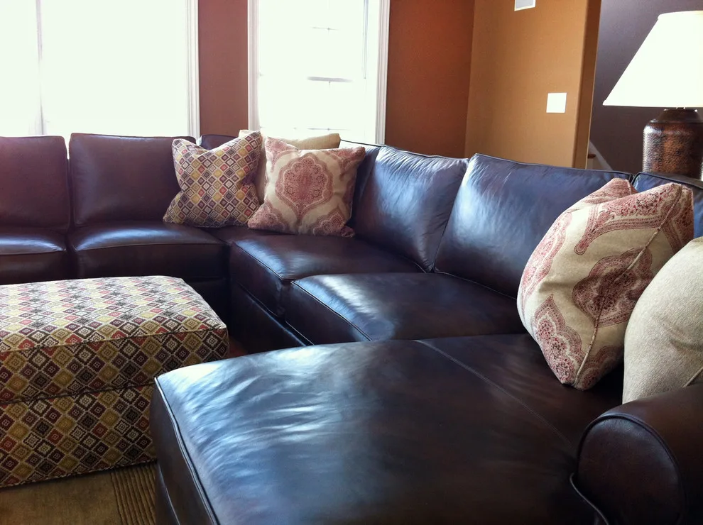 Vibrantly-Hued Transitional Living Space by Pretty Neat - Photo 3
