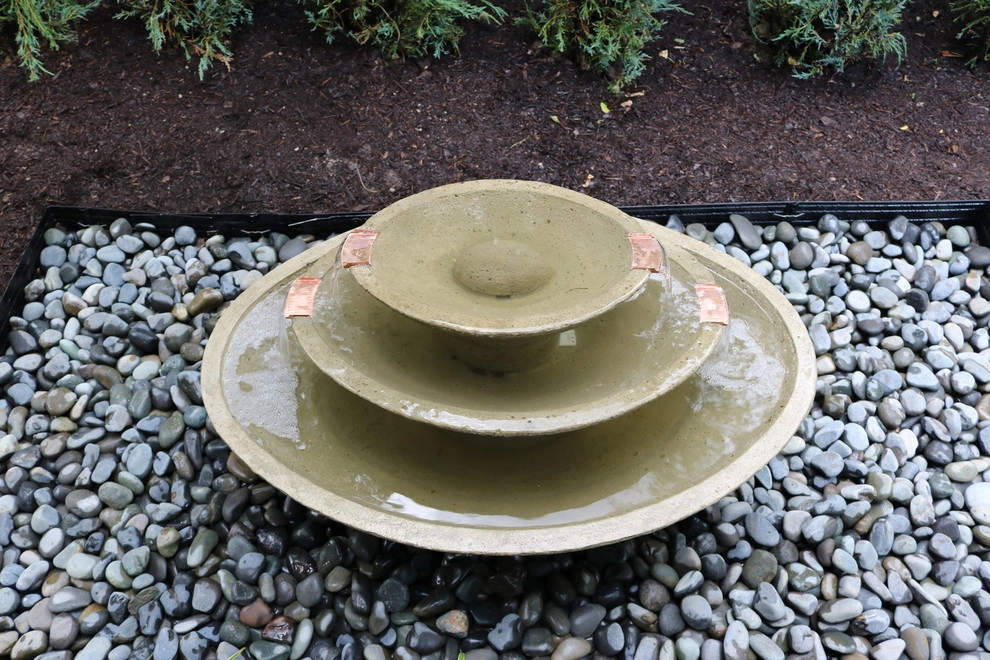 Outdoor Fountain / Garden Water Feature by Quiet Village Landscaping - Photo 6