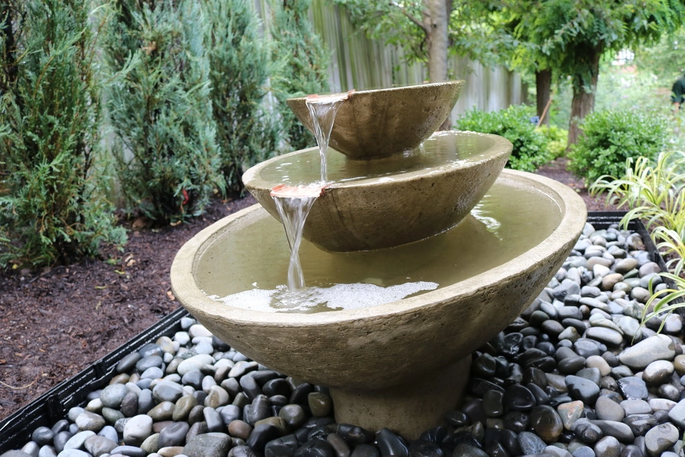 Outdoor Fountain / Garden Water Feature by Quiet Village Landscaping - Photo 4