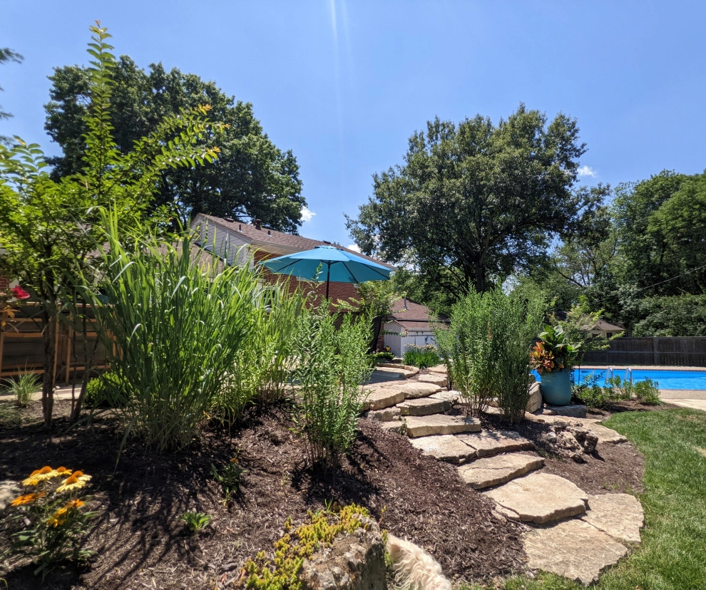 Outdoor Kitchen & Pool Patio by Quiet Village Landscaping - Photo 3