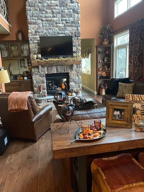 Charming Family Room Concepts by Kat's Eye Interior Design, LLC - Photo 8