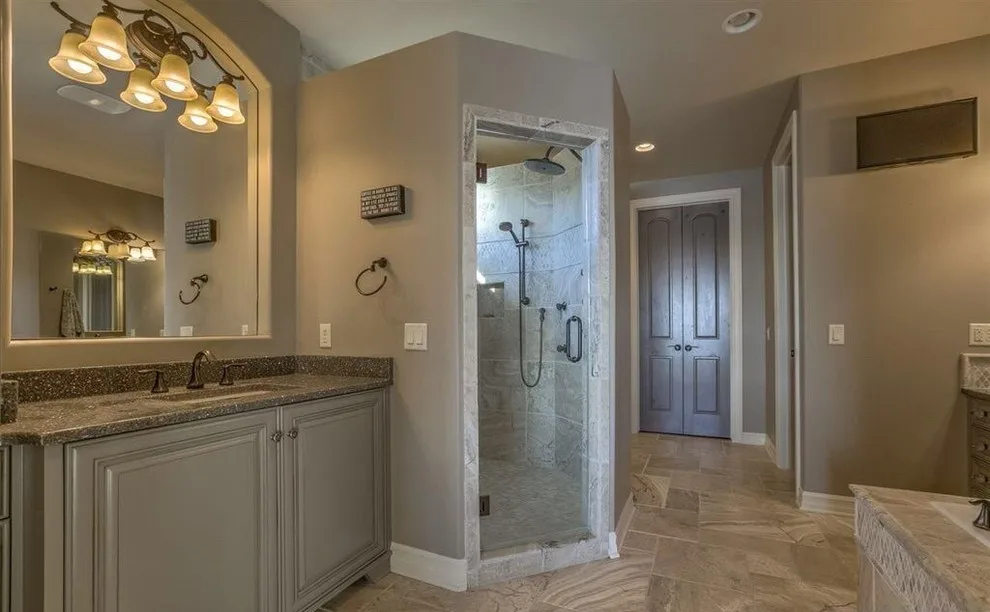 Charming French Lakeside Retreat by Parmley Interior Design - Photo 20