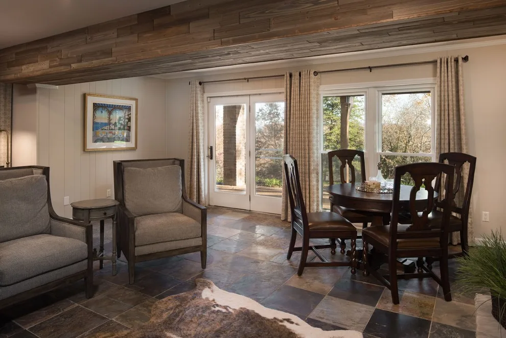 Hixson Rustic Basement by Maxwell House Interiors Virginia Warren - Photo 2