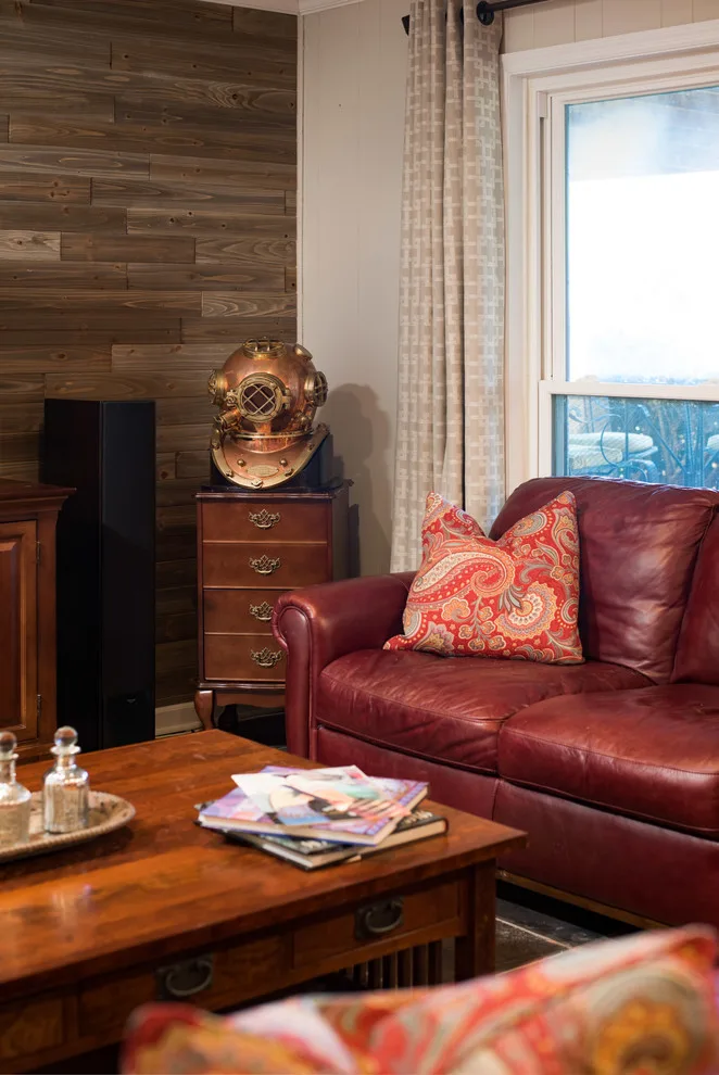 Hixson Rustic Basement by Maxwell House Interiors Virginia Warren - Photo 5