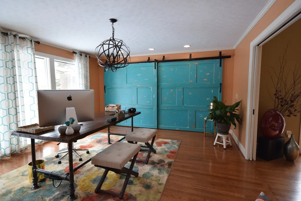 Contemporary Rustic Workspace by Tipp Interiors - Photo 3