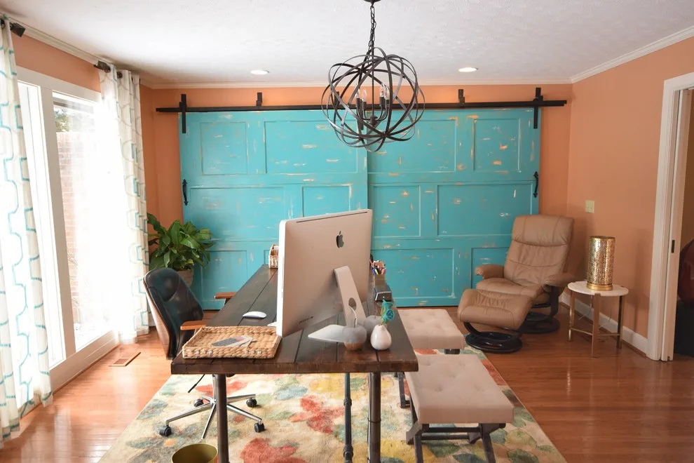 Contemporary Rustic Workspace by Tipp Interiors - Photo 9