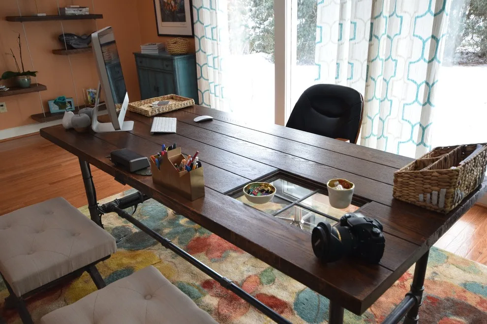 Contemporary Rustic Workspace by Tipp Interiors - Photo 5