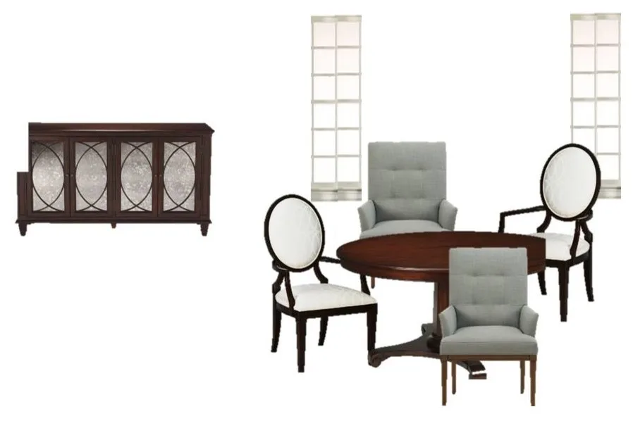 Safari Chic Dining Area by Interiors By SarahRose - Photo 2