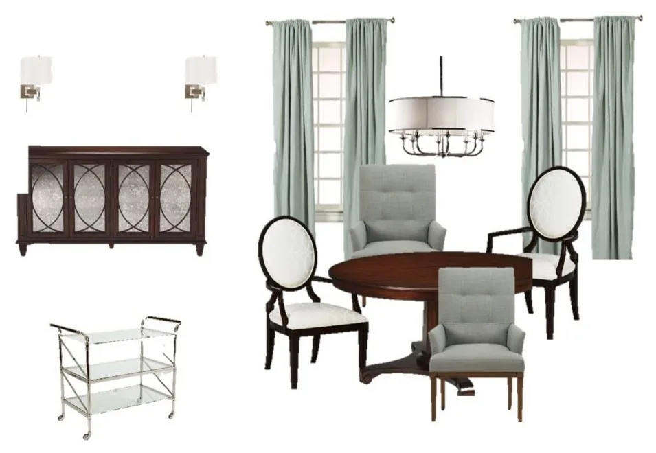 Safari Chic Dining Area by Interiors By SarahRose - Photo 3
