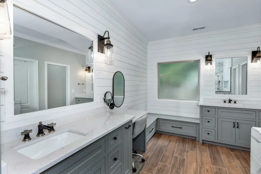 Willow Sage Bathroom Renovation by Kristen Oldfield Design - Photo 11
