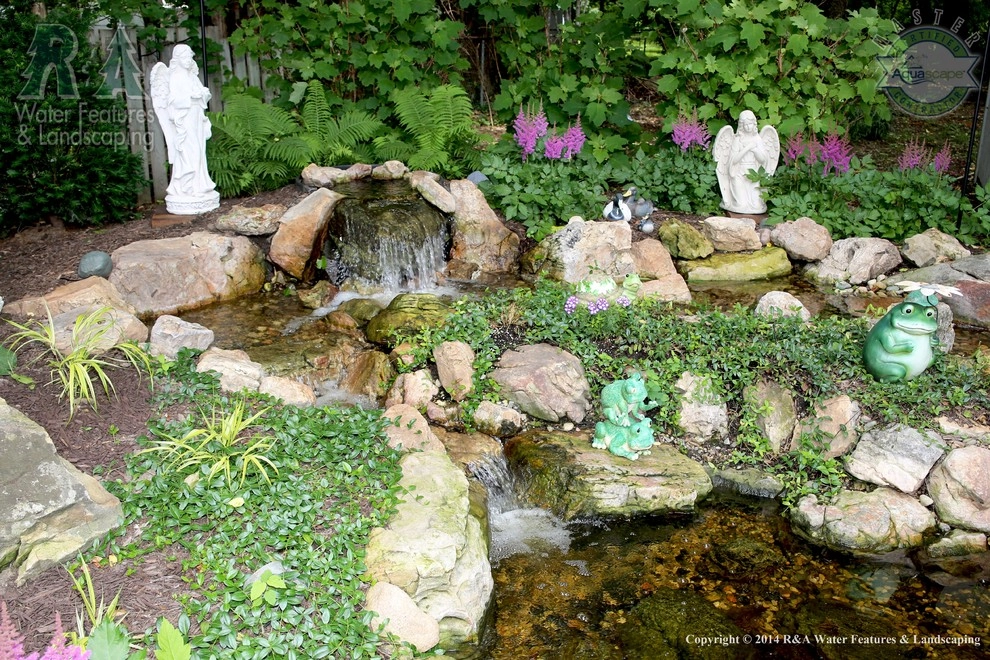 Kalamazoo Water Feature - Pond with Waterfall by R&A Landscaping - Photo 18