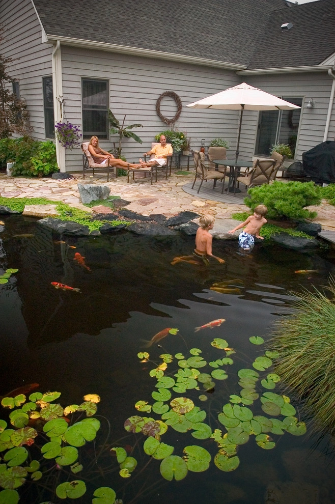 Backyard Ponds & Water Gardens by R&A Landscaping - Photo 37