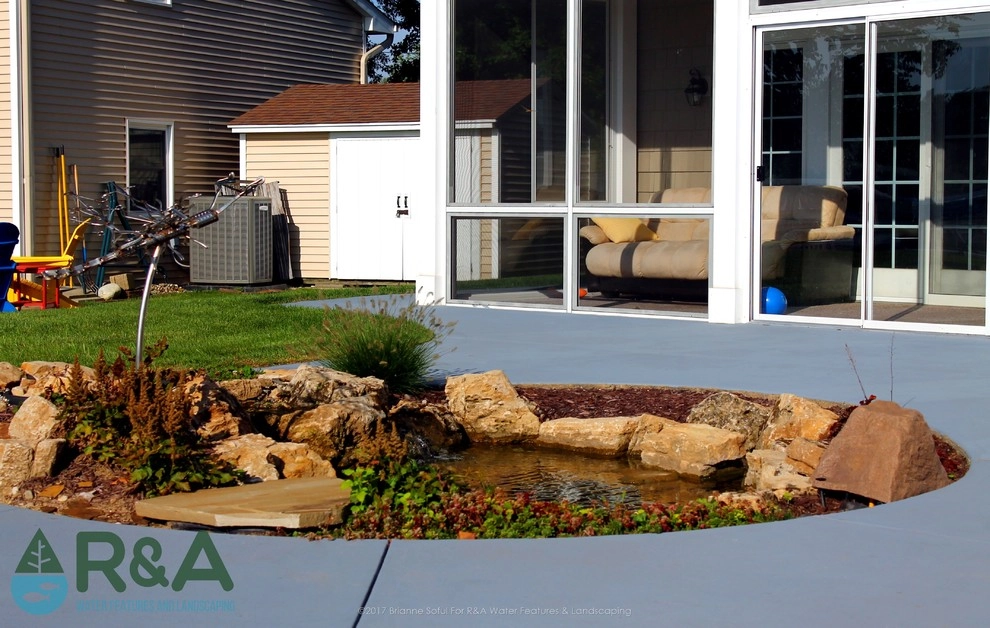 Eagle Lake Pond Installation Mattawan MI by R&A Landscaping - Photo 20