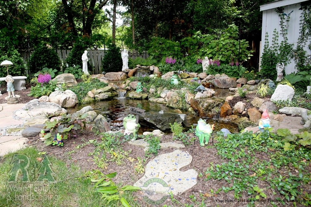 Kalamazoo Water Feature - Pond with Waterfall by R&A Landscaping - Photo 2