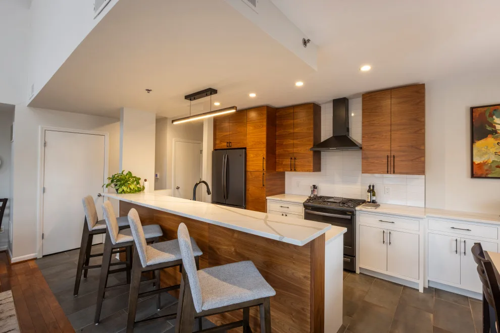 Contemporary City Schoolhouse Apartment by Trace & Scale - Photo 9