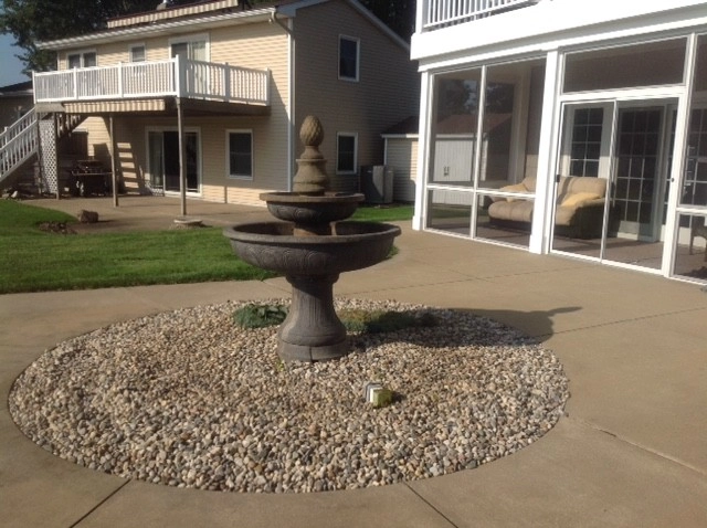 Eagle Lake Pond Installation Mattawan MI by R&A Landscaping - Photo 10