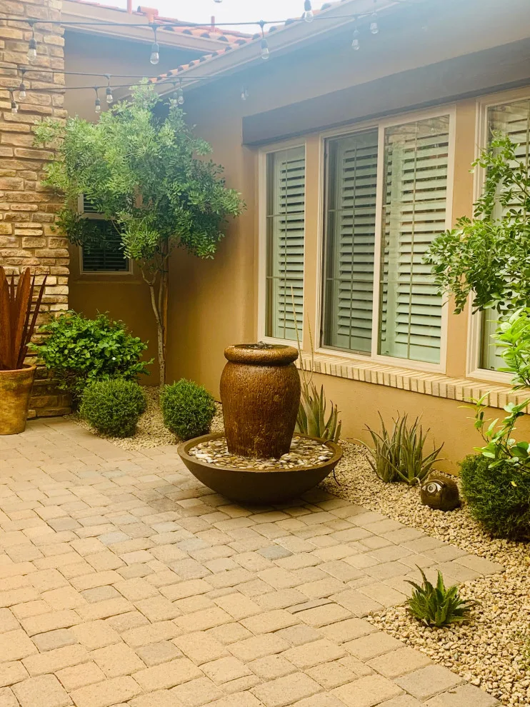 Tranquil Outdoor Renovation by Karen Clothier Design & Interiors - Photo 2