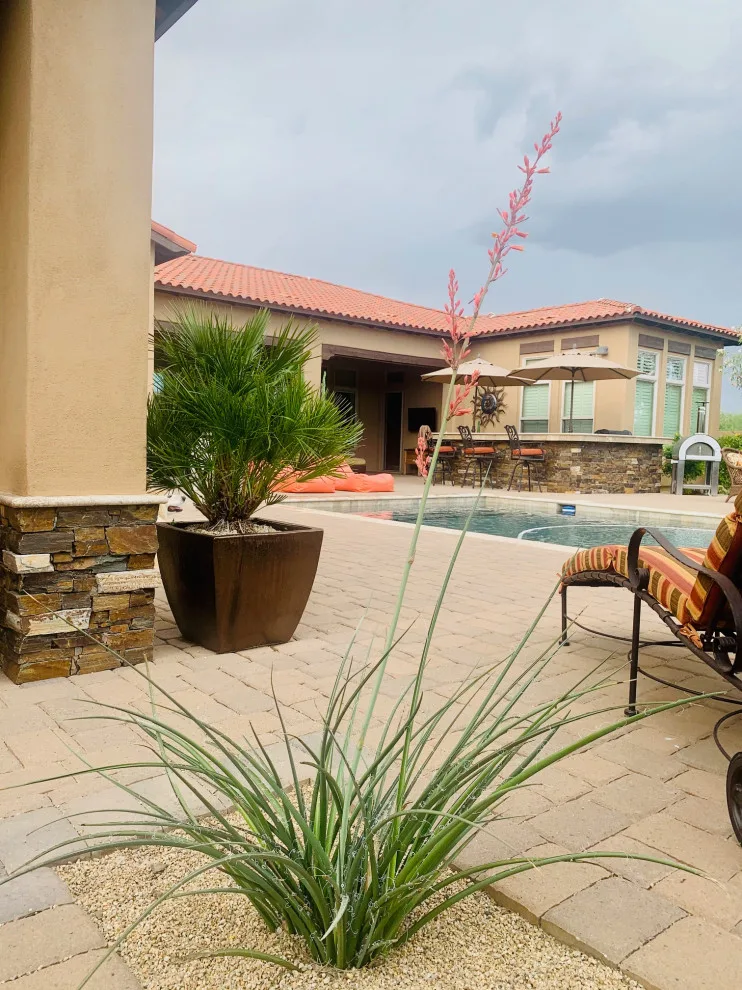 Tranquil Outdoor Renovation by Karen Clothier Design & Interiors - Photo 8