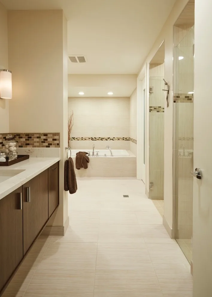 Tranquil Bathroom in Natural Hues by Tina Dann-Fenwick Interiors - Photo 2