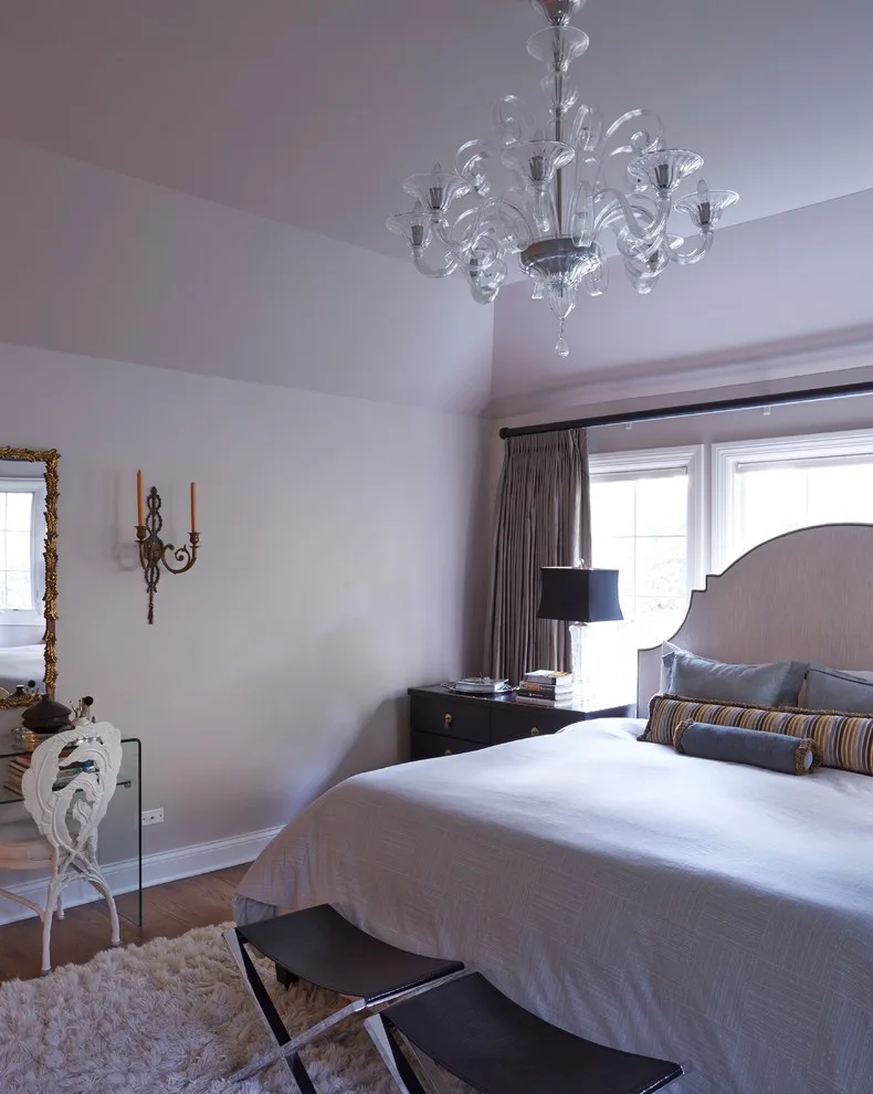 Tranquil Elegant Bedroom by A. Klein Interior Design LLC - Photo 5