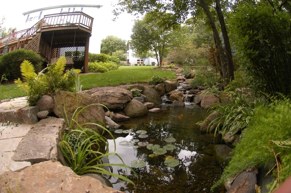 Backyard Ponds & Water Gardens by R&A Landscaping - Photo 20