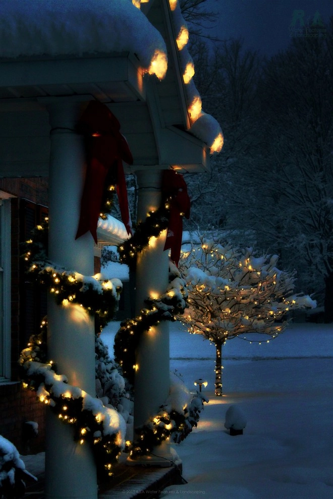 Christmas decorations by R&A Landscaping - Photo 18