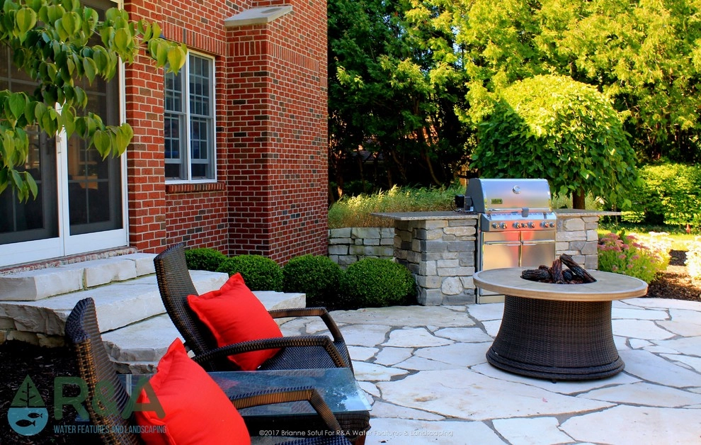 East Grand Rapids Custom Grill Island by R&A Landscaping - Photo 4