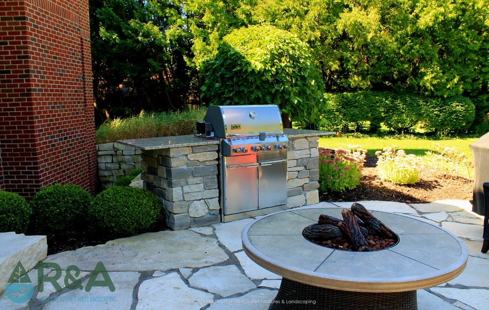 East Grand Rapids Custom Grill Island by R&A Landscaping - Photo 3