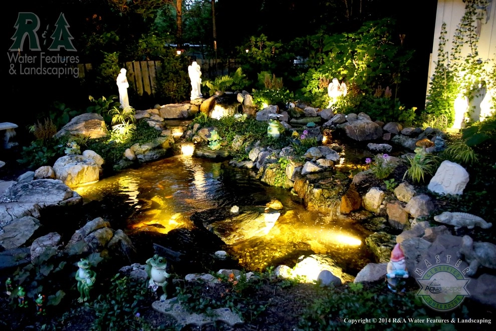 Kalamazoo Water Feature - Pond with Waterfall by R&A Landscaping - Photo 10