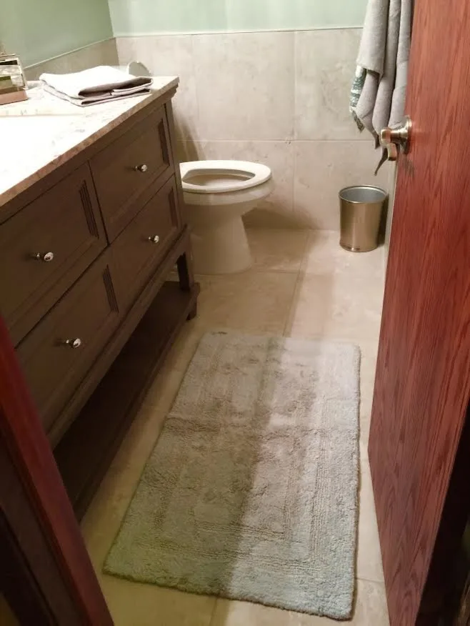Compact Bathroom Makeover by The Glover Group, LLC - Photo 4