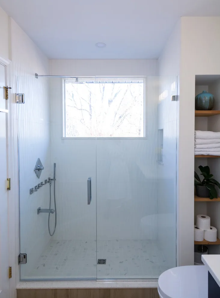 Compact Master Bath by MCM Interior Design - Photo 9