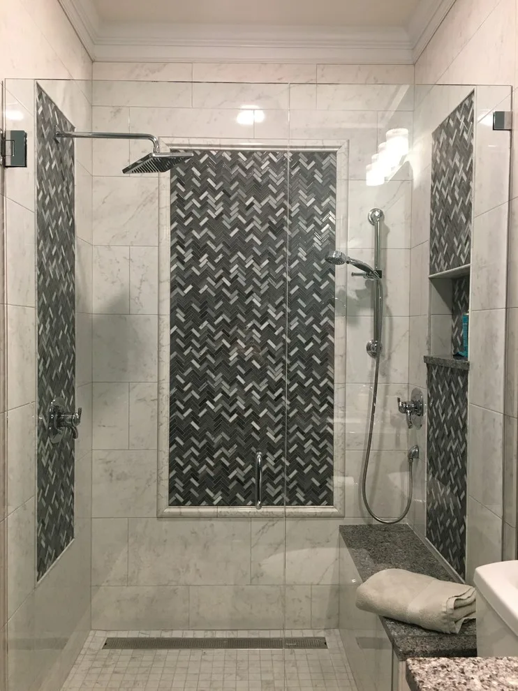 Streif Guest Bathroom Shower Renovation by Steinbock Interior Design Group - Photo 2