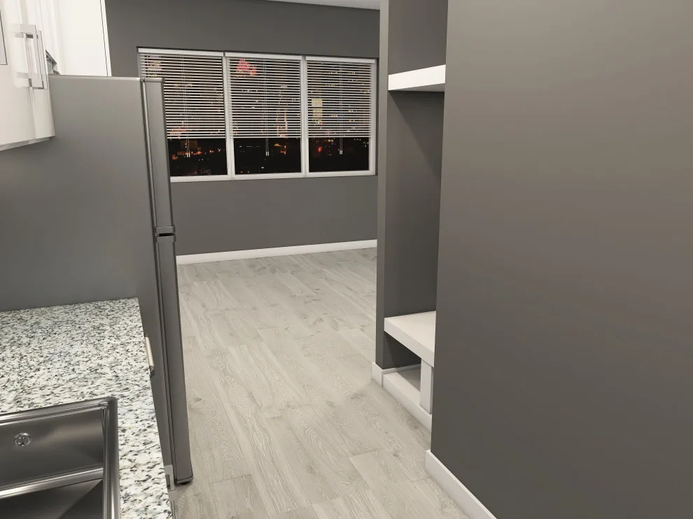 Studio Apartment - 412 Square Feet by 5 Design Interiors By Lexi - Photo 14