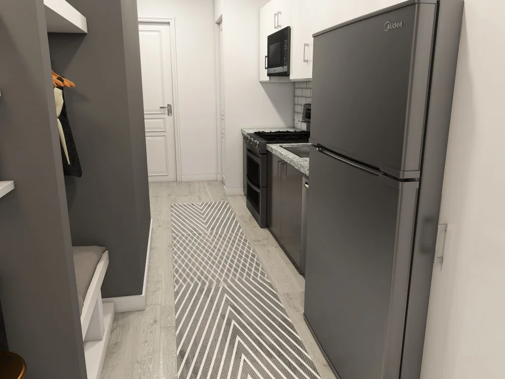 Studio Apartment - 412 Square Feet by 5 Design Interiors By Lexi - Photo 12