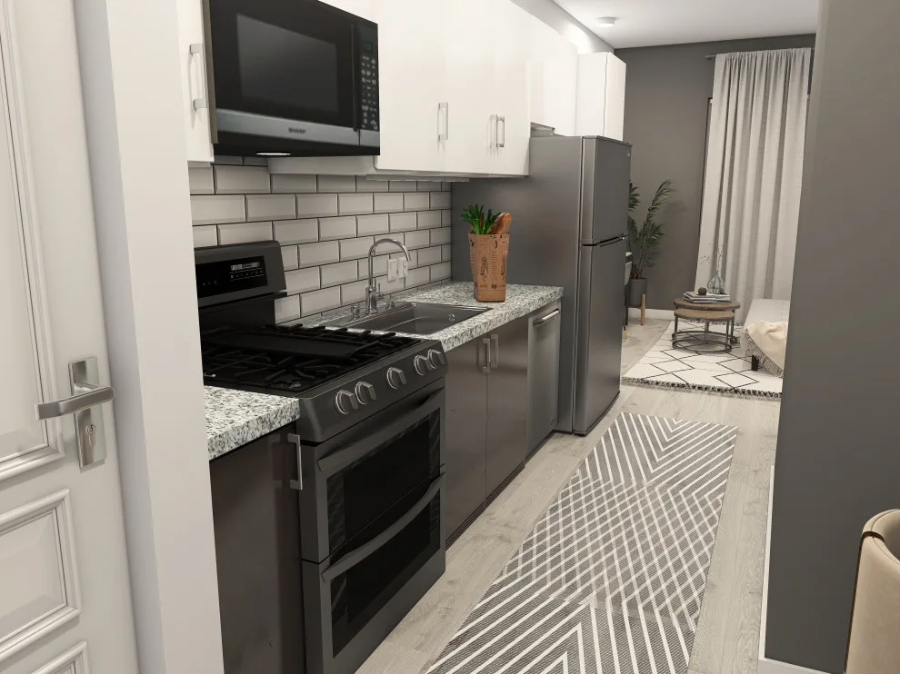 Studio Apartment - 412 Square Feet by 5 Design Interiors By Lexi - Photo 13