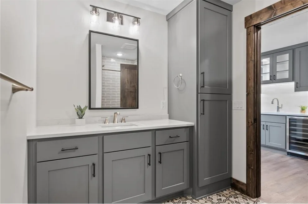 Chic Transitional at Sylvan Lake by Katie Kottke Interiors - Photo 21