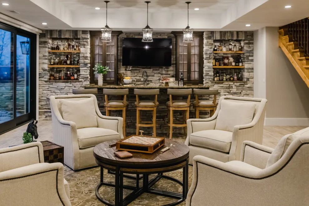 Lakeside Timber Frame Home by Tanya Rynicke Interiors, LLC - Photo 5