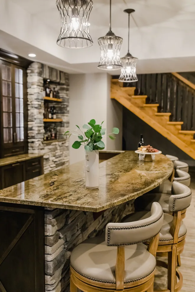 Lakeside Timber Frame Home by Tanya Rynicke Interiors, LLC - Photo 32