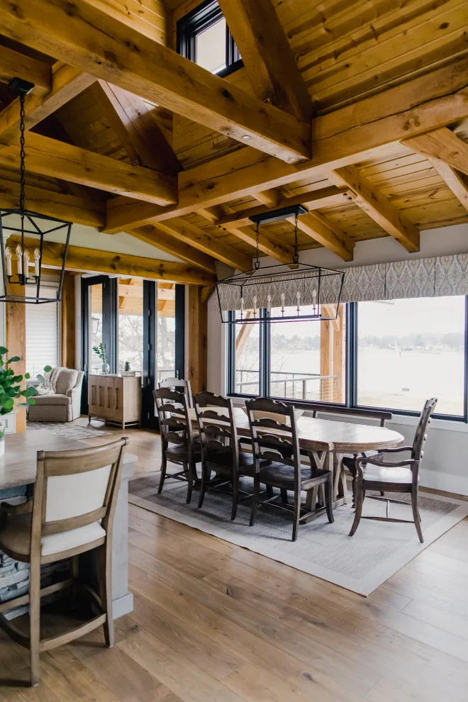 Lakeside Timber Frame Home by Tanya Rynicke Interiors, LLC - Photo 9