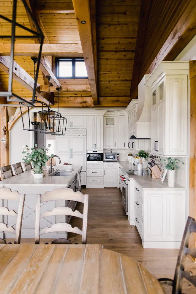 Lakeside Timber Frame Home by Tanya Rynicke Interiors, LLC - Photo 31