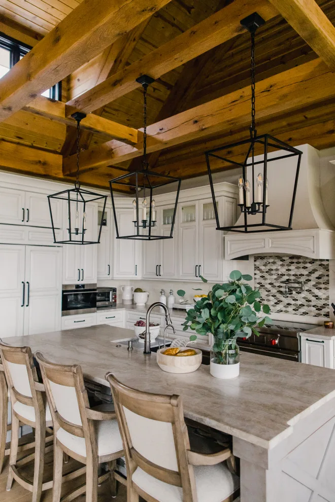 Lakeside Timber Frame Home by Tanya Rynicke Interiors, LLC - Photo 38