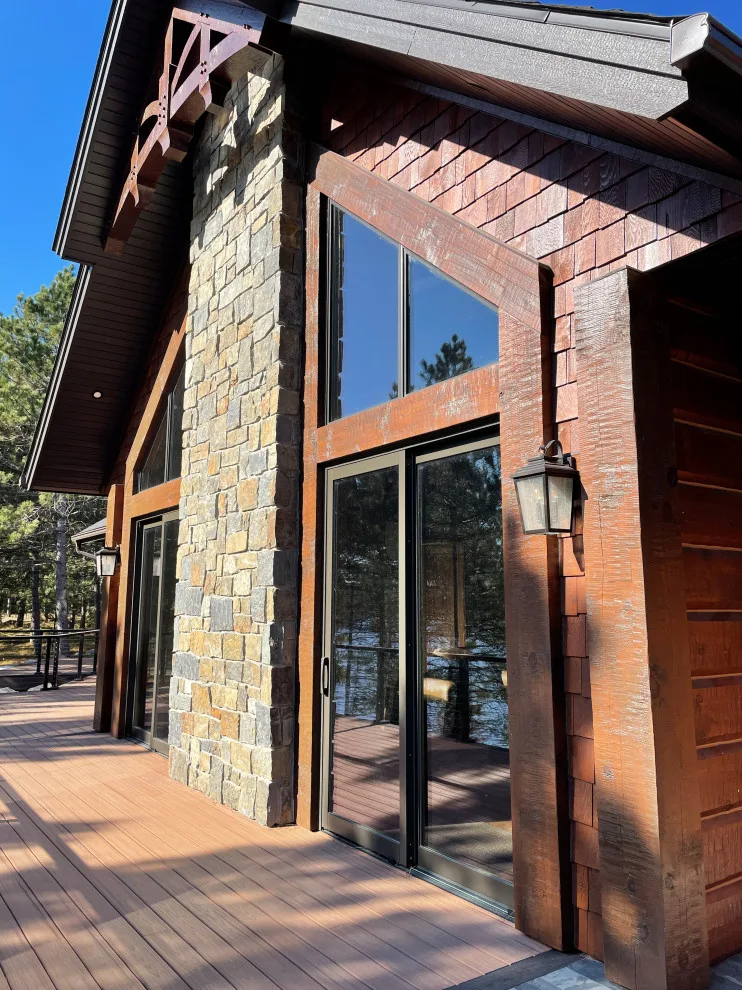 Clamshell Lake Timber Frame by Katie Kottke Interiors - Photo 14