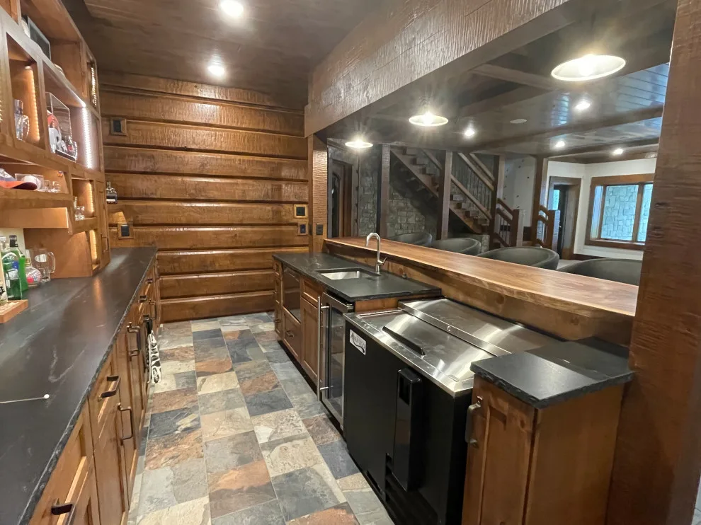 Clamshell Lake Timber Frame by Katie Kottke Interiors - Photo 6